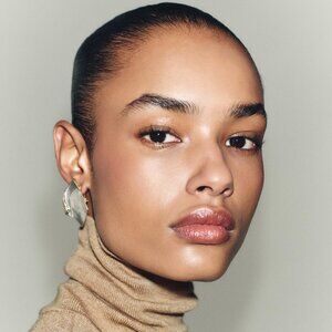 Zara new* CONTRASTING SPARKLY EARRINGS